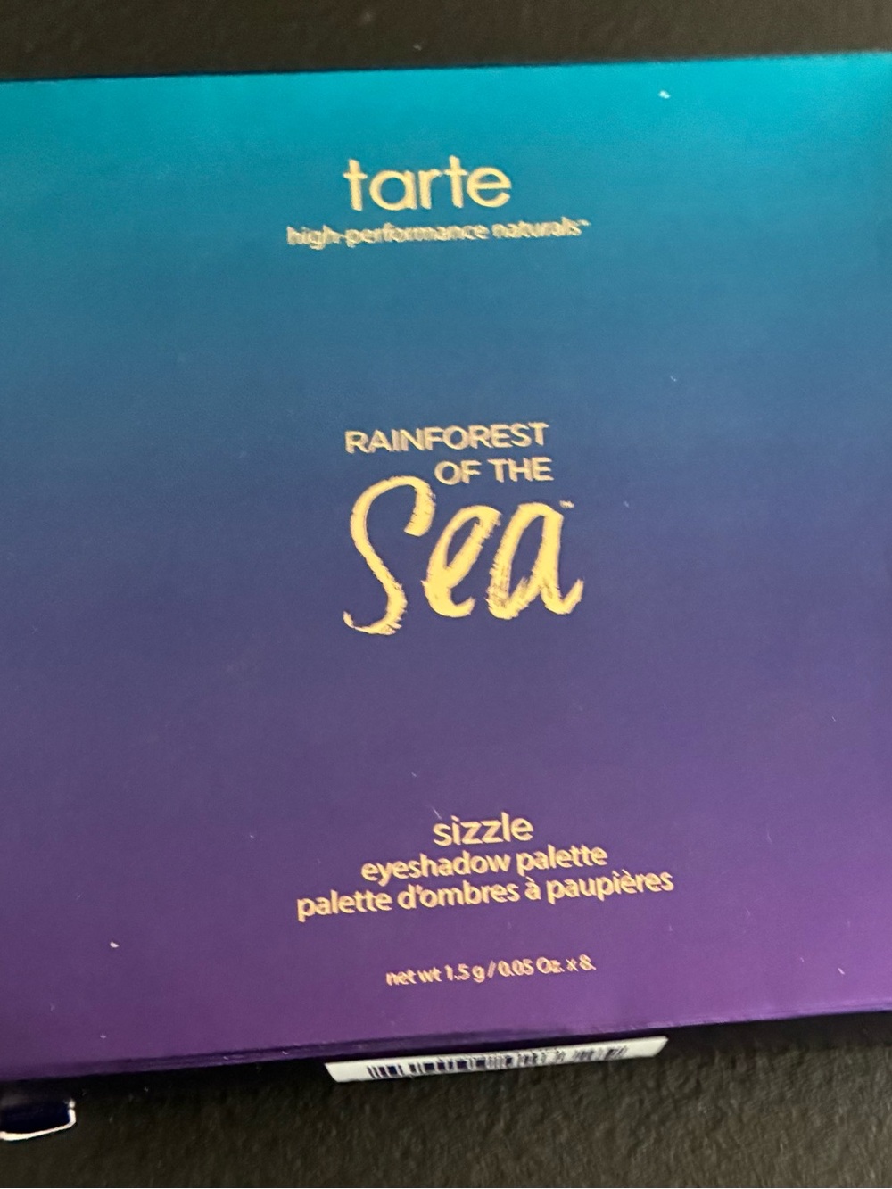 Tarte Rainforest of the Sea Sizzle Eyeshadow Palette - Blue/Purple